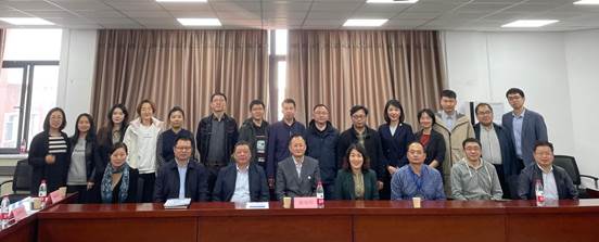 2022年4月15日学校党委黄宝印书记到国际关系学院调研