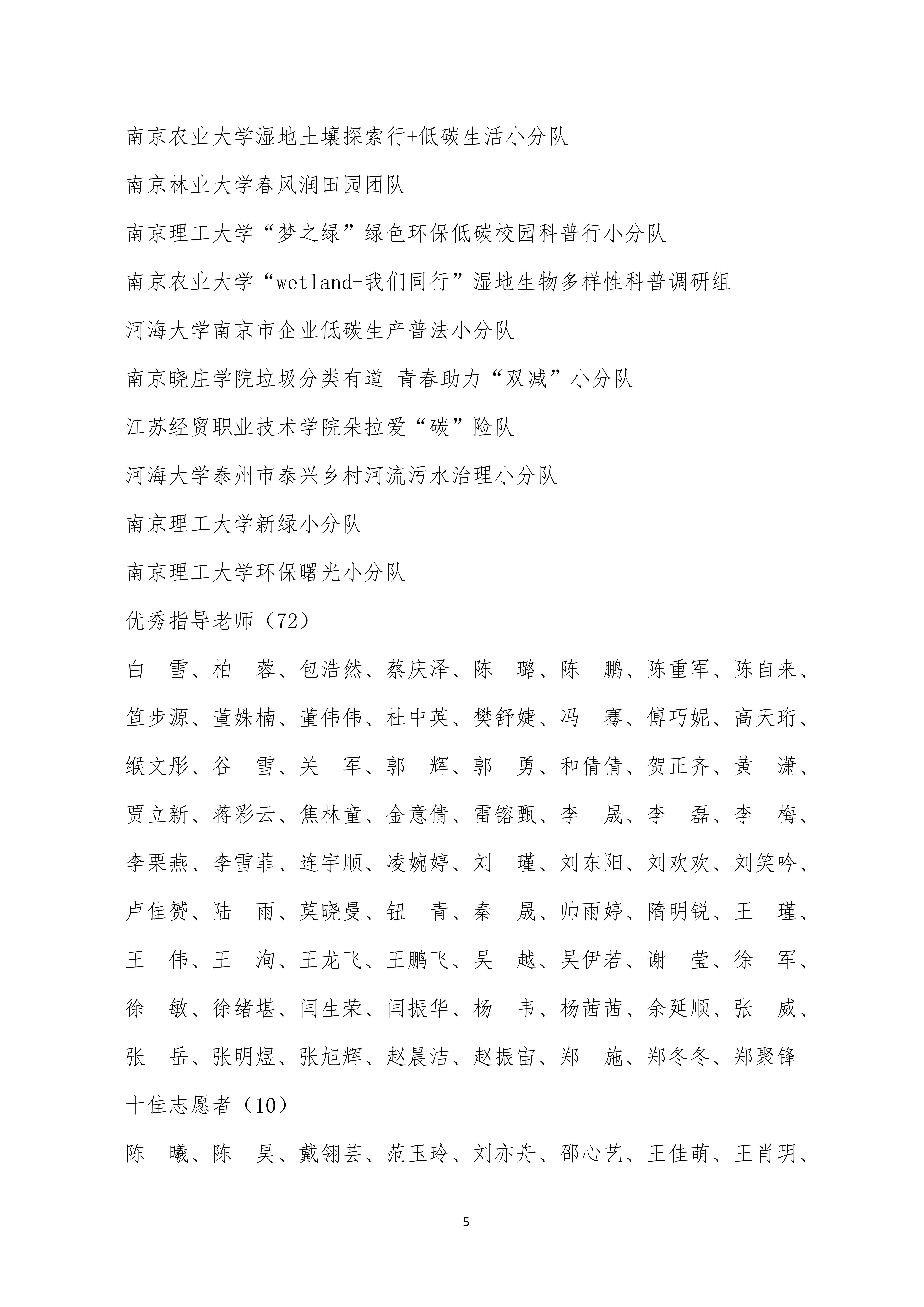 2022年江苏省大学生在行动暨志愿者千乡万村环保科普行动优秀组织单位、指导老师、小分队和志愿者表彰_5.jpg