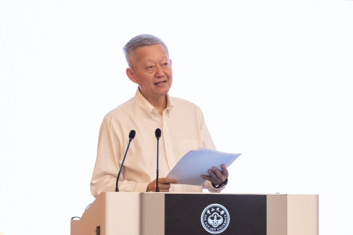 陈春声书记作动员部署讲话（党委宣传部 王佳鸿 摄）